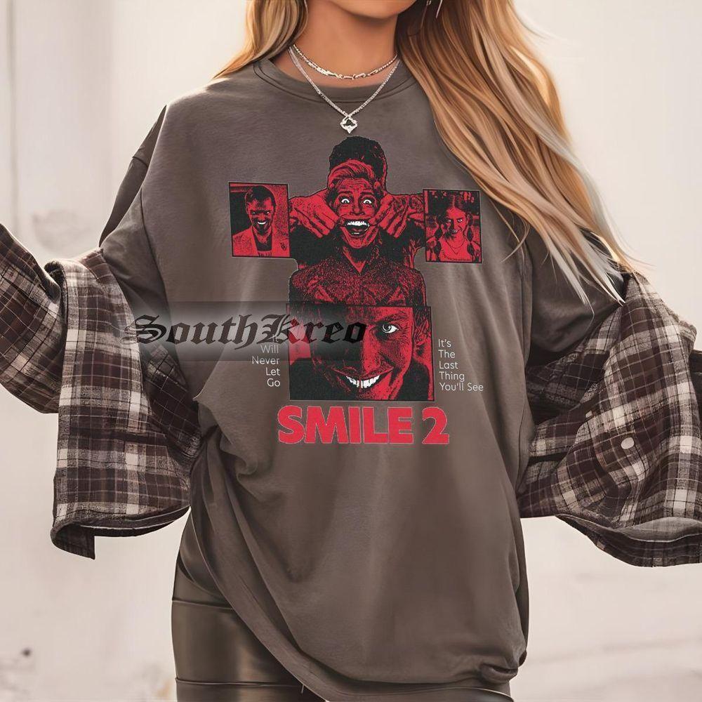 Smile Horror Movie Vuitino Shirt Smile Horror Movie Vuitino Shirt